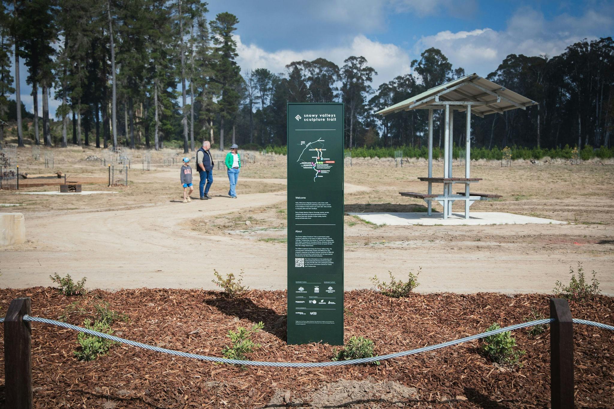 Picnic Area at Sugar Pines, Bago State Forest
