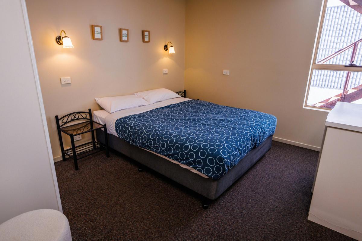 Private double room at YHA Hobart Central