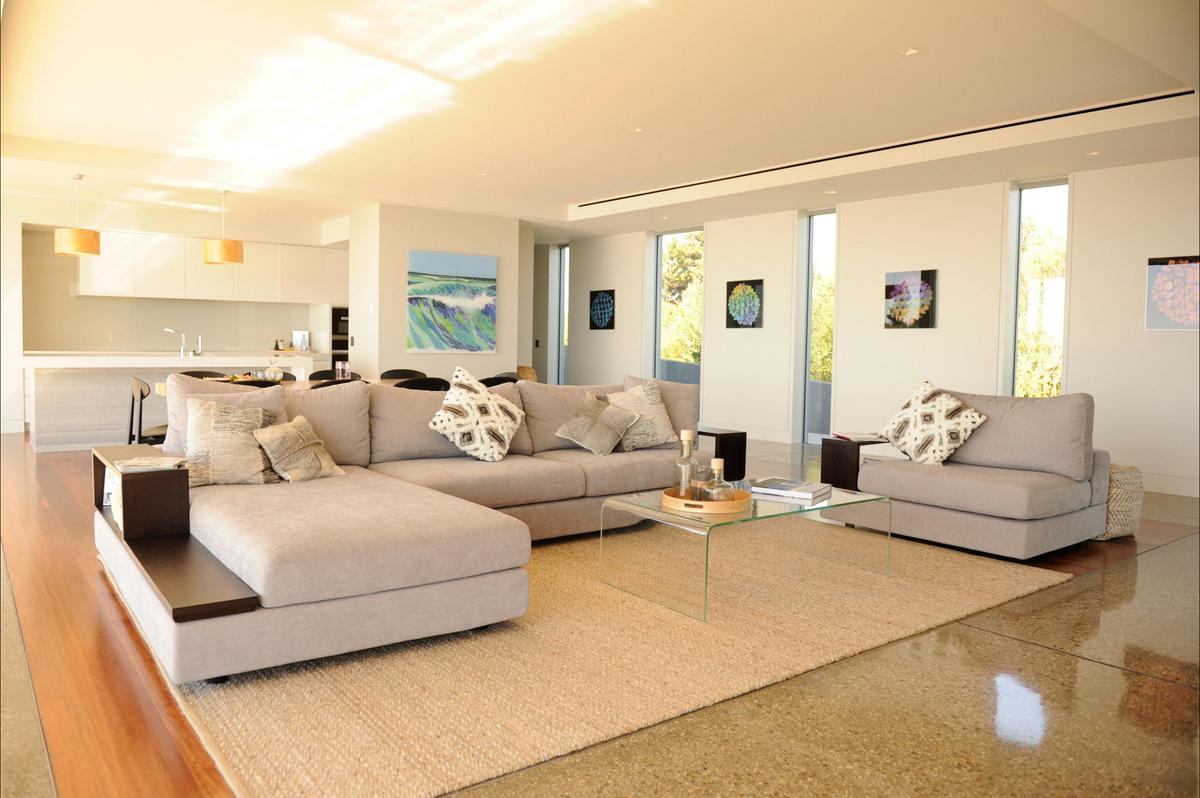 Lots of open space to relax and unwind.