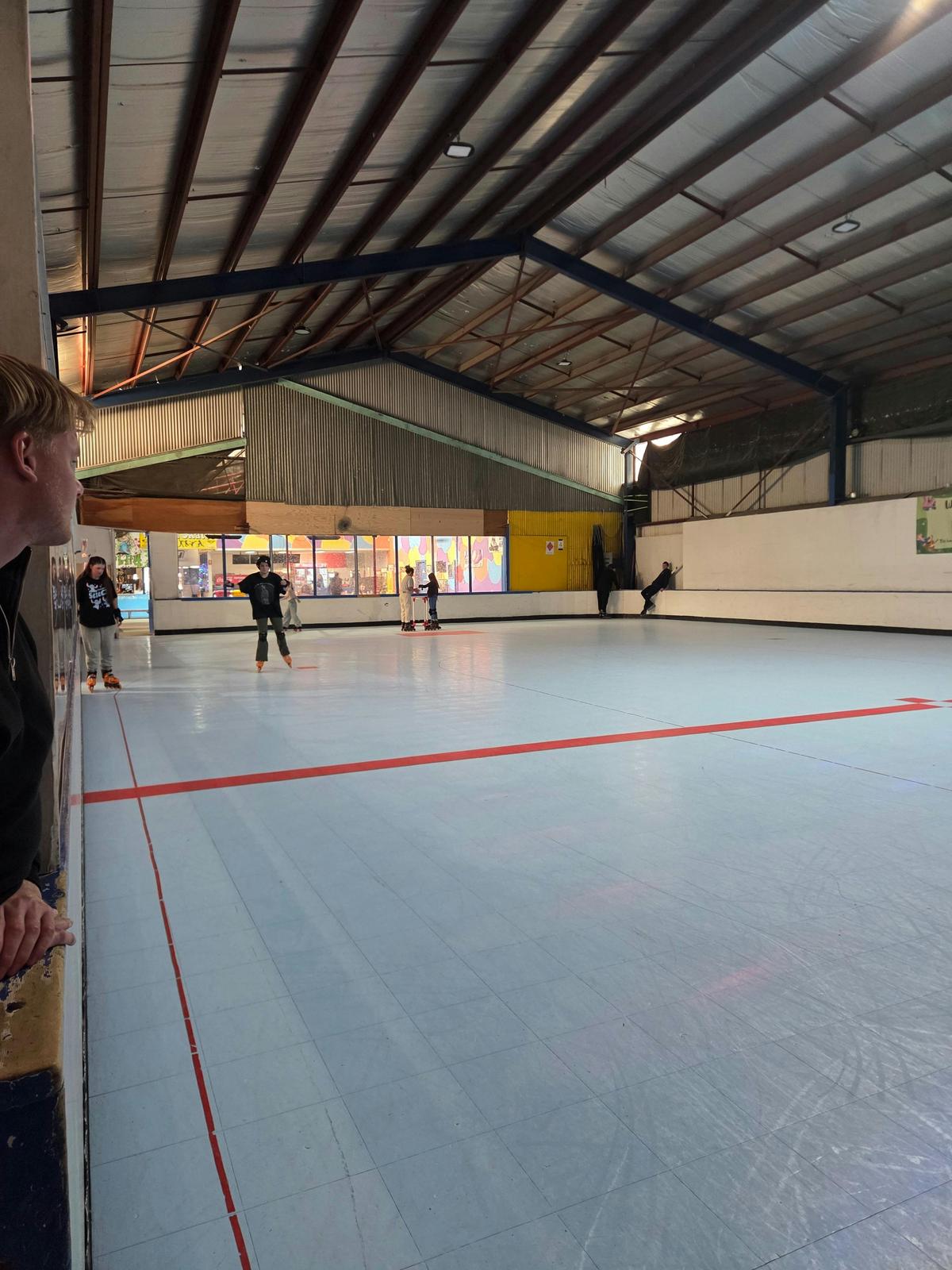 Large skate rink