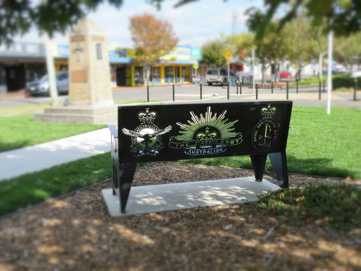 Lest we forget seat