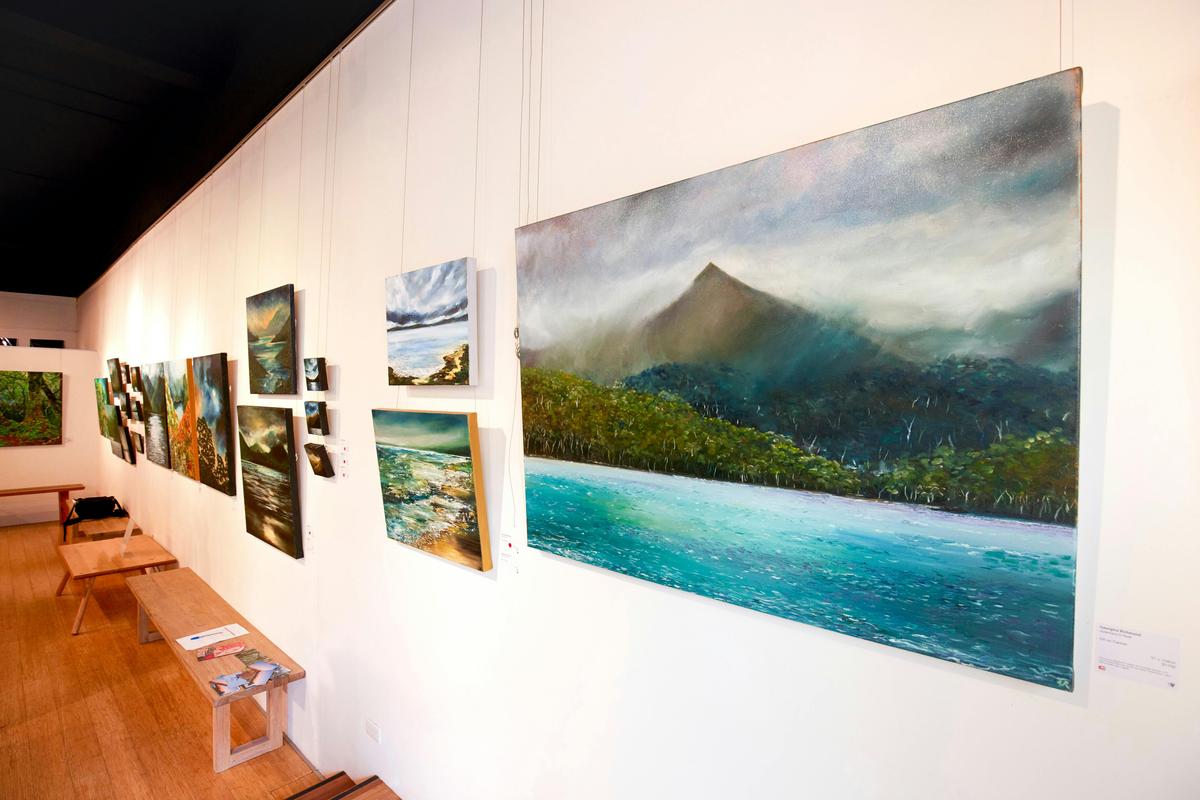 Recent exhibition at Wild Island