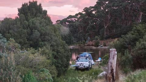Tunnel Bay Creek, Cape Raoul