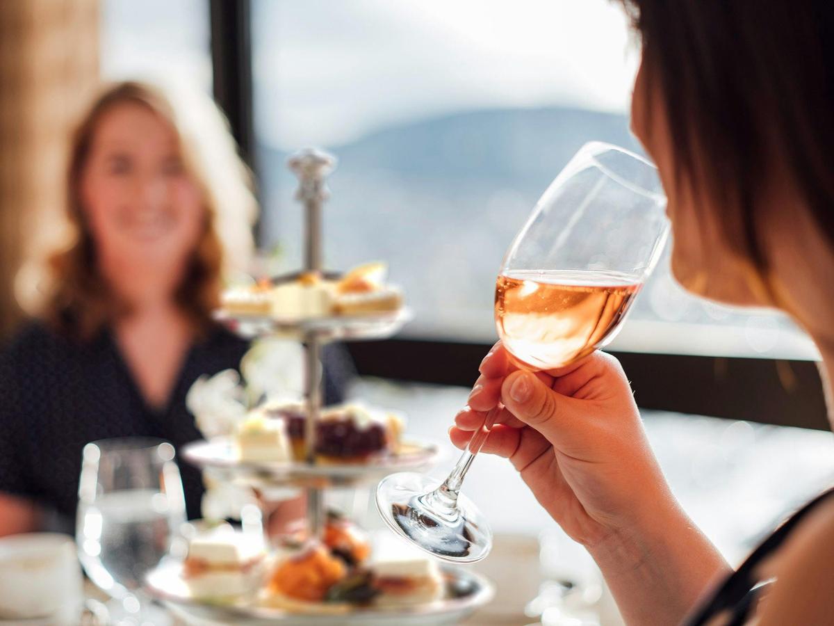 Hobart's highest High Tea is available Wednesday to Sunday 2.30 - 4.30 pm