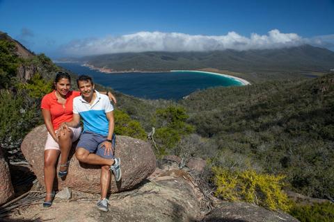 Launceston to Hobart via Wineglass Bay