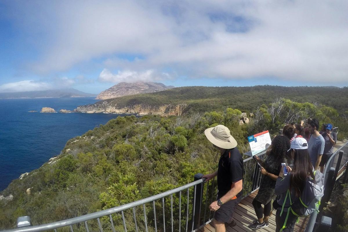 Hobart to Launceston via Wineglass Bay