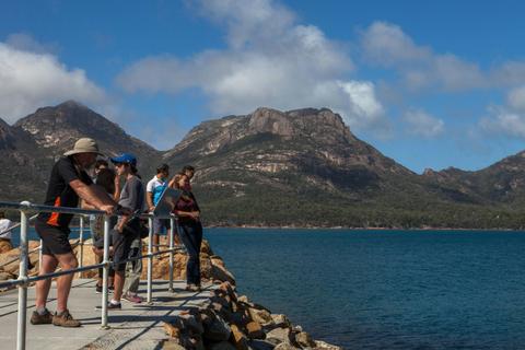 Hobart to Launceston via Wineglass Bay