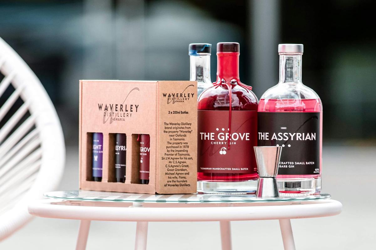 bottles and gift packs