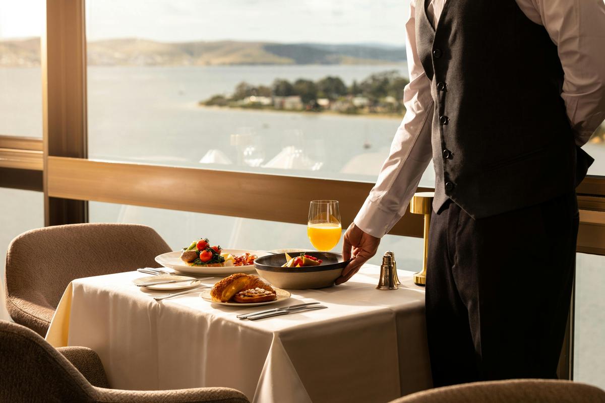 Breakfast at The Point Revolving Restaurant