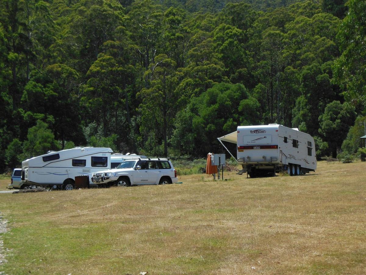 Wings Wildlife Park powered sites for caravans