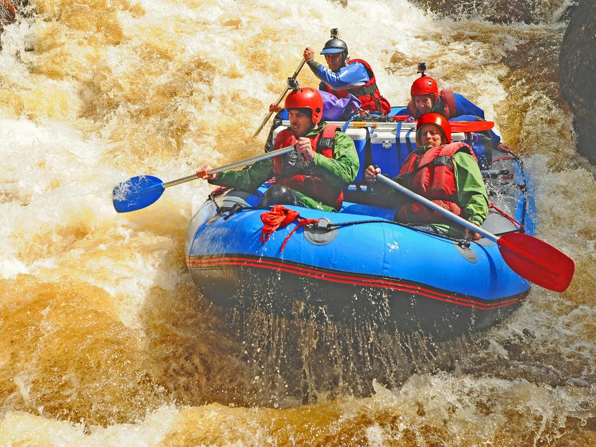Exciting Whitewater Rafting in the Great Ravine, Franklin River Rafting ™ Expeditions, Water by Natu