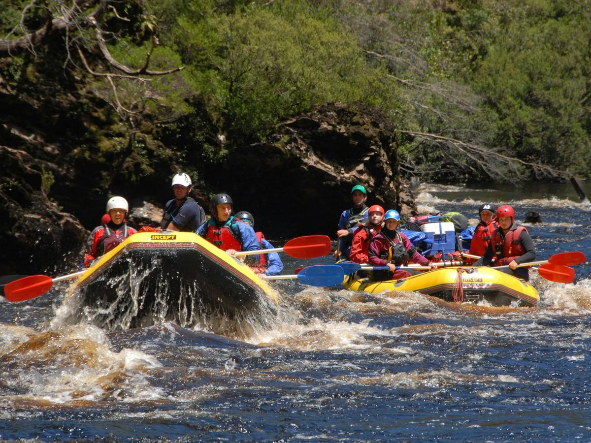 Rafters Race on the Middle Franklin