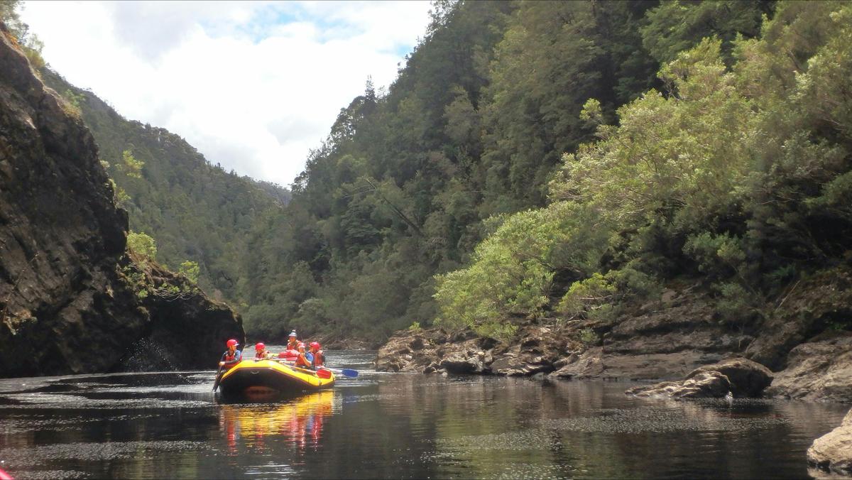 5 Day Lower Franklin River Rafting Expedition