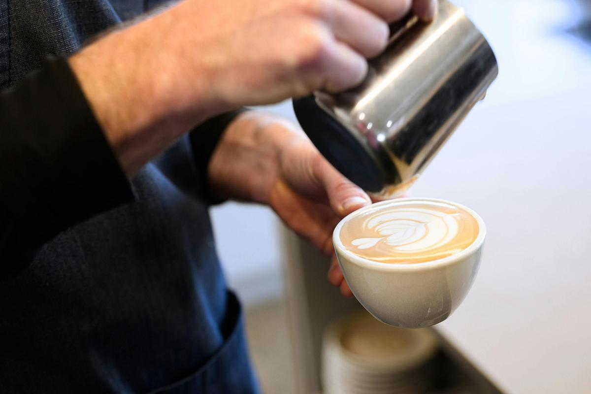 Crafting delicious coffee one cup at a time using our house blend 'Wondrland.'