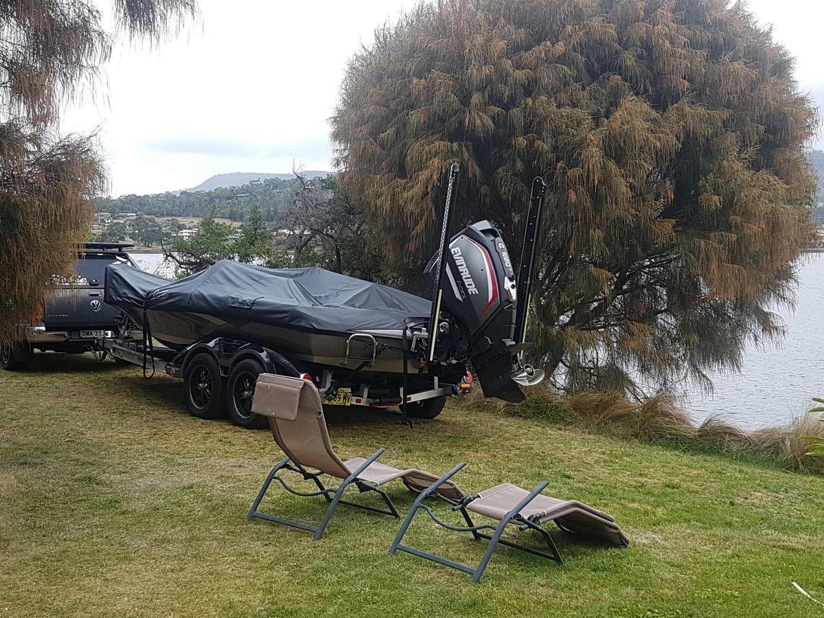 Boats ready to go in local Fishing Competition