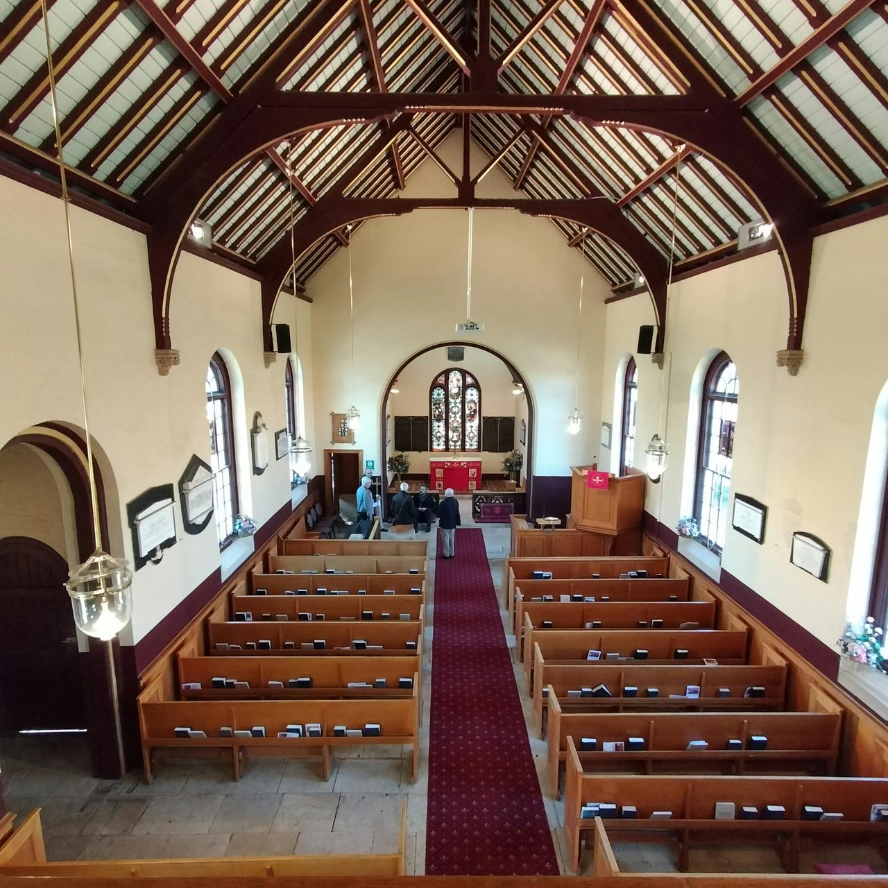 St Peters from Organ