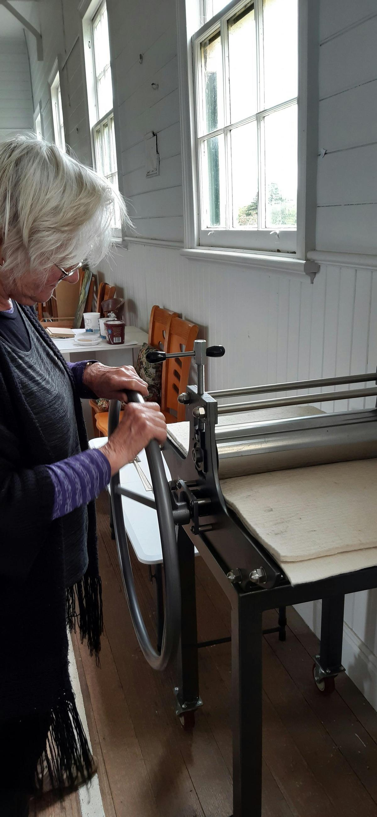 Using our Printing Press