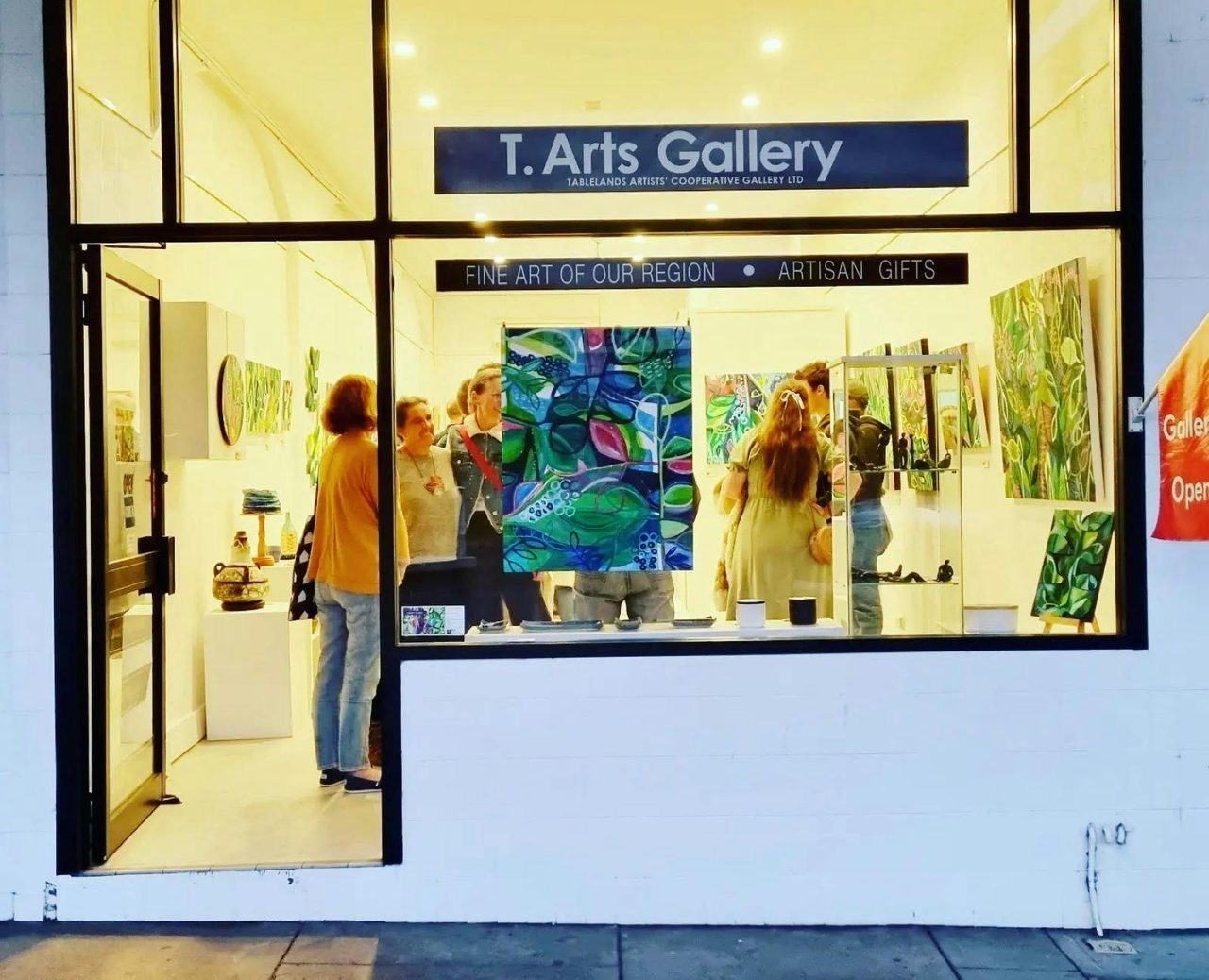 Exhibition opening
