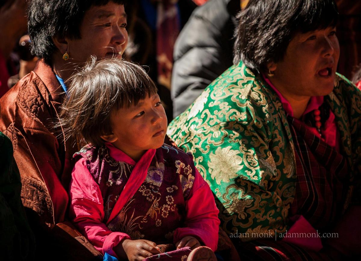 Locals at Bhutan Festival