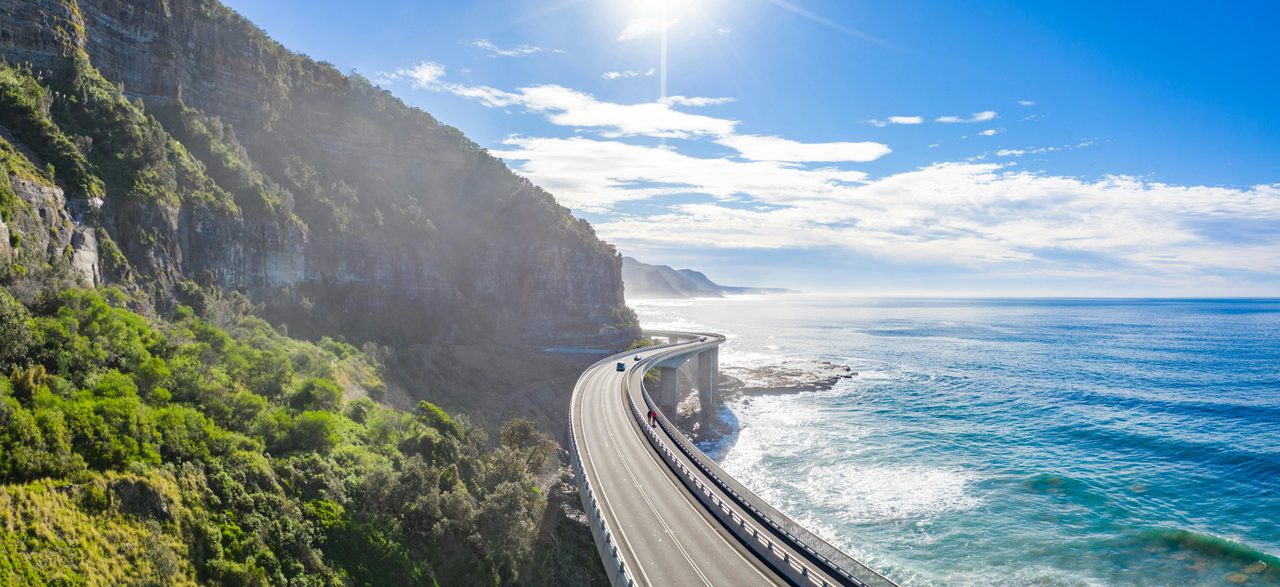 Sea Cliff Bridge, Wollongong, NSW