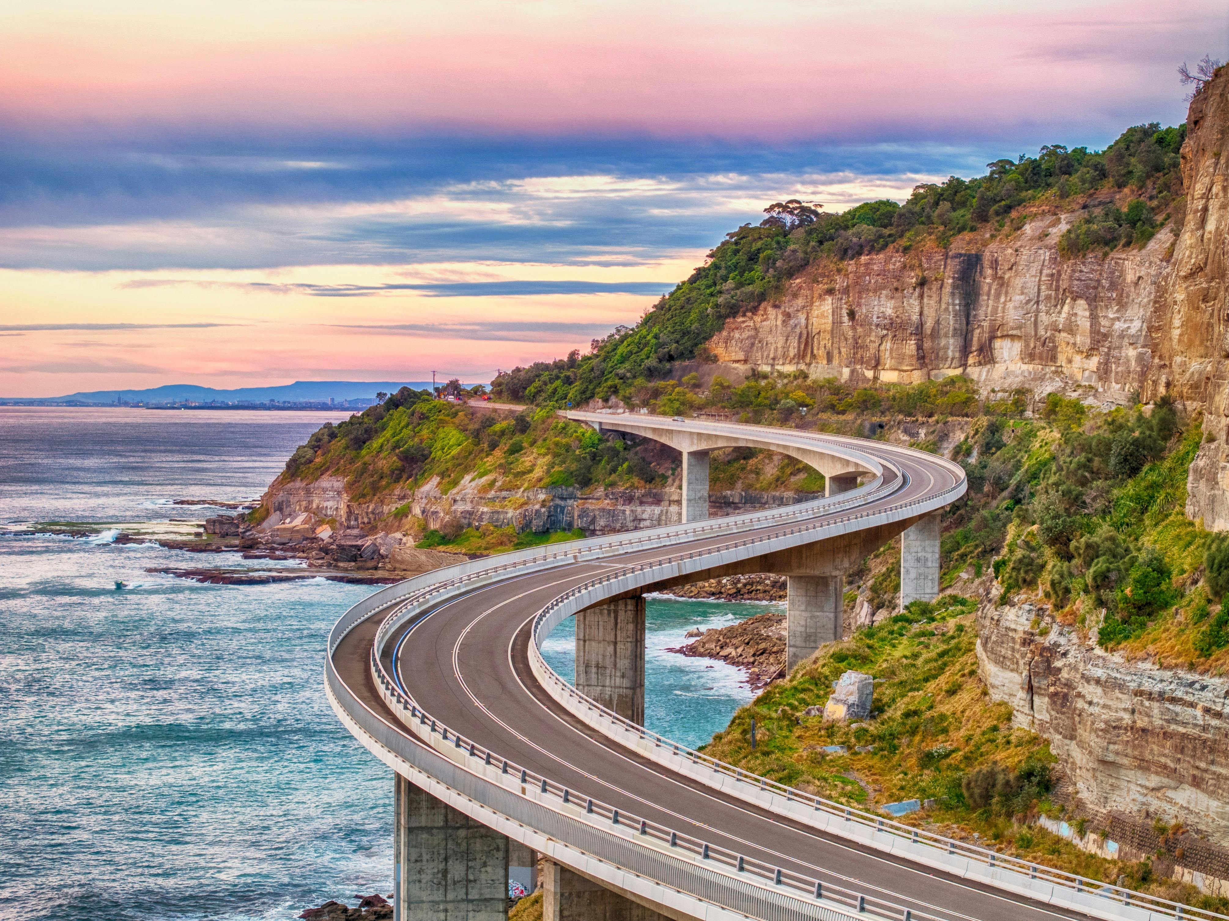 Sea Cliff Bridge, Wollongong, NSW