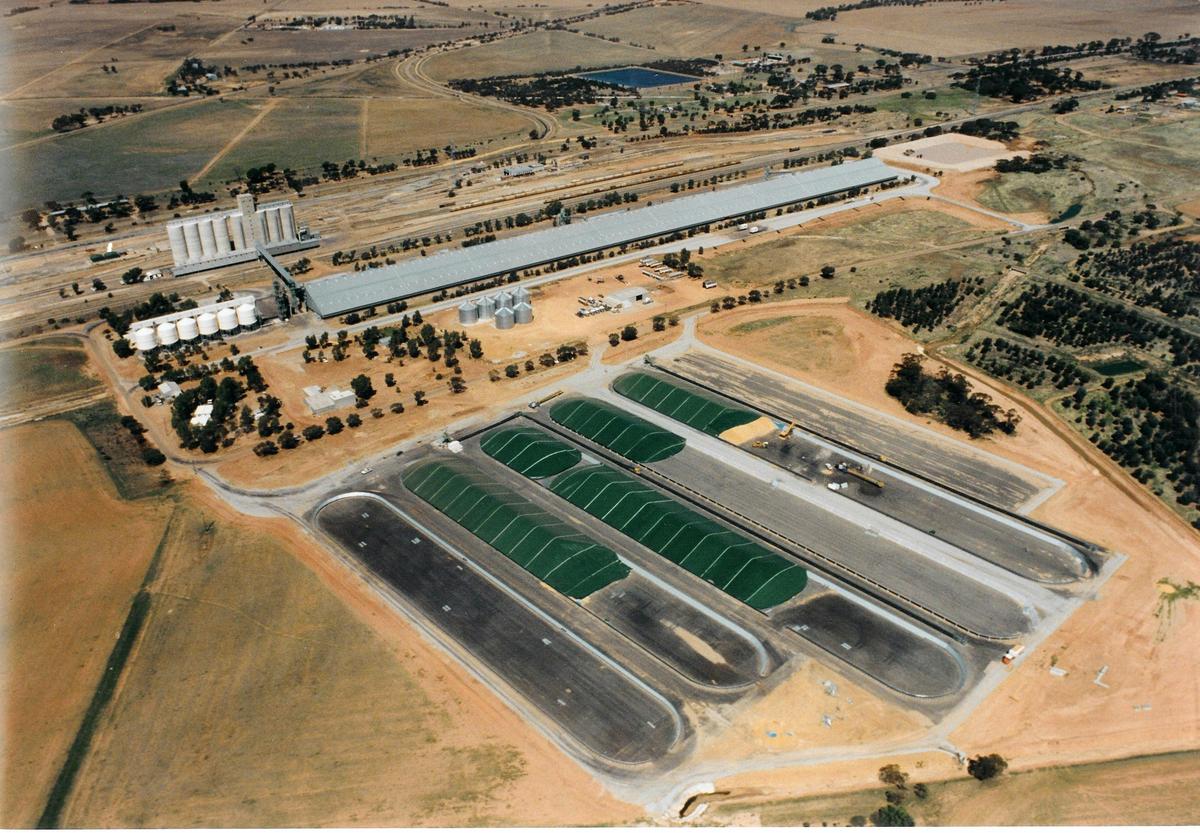 Co-operative Bulk Handling (CBH) Wheat Storage and Transfer Depot, Merredin