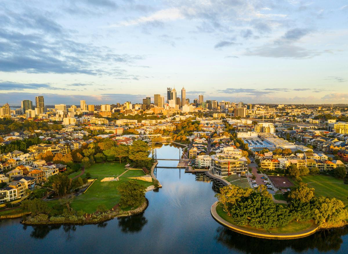 Claisebrook Cove, East Perth, Western Australia