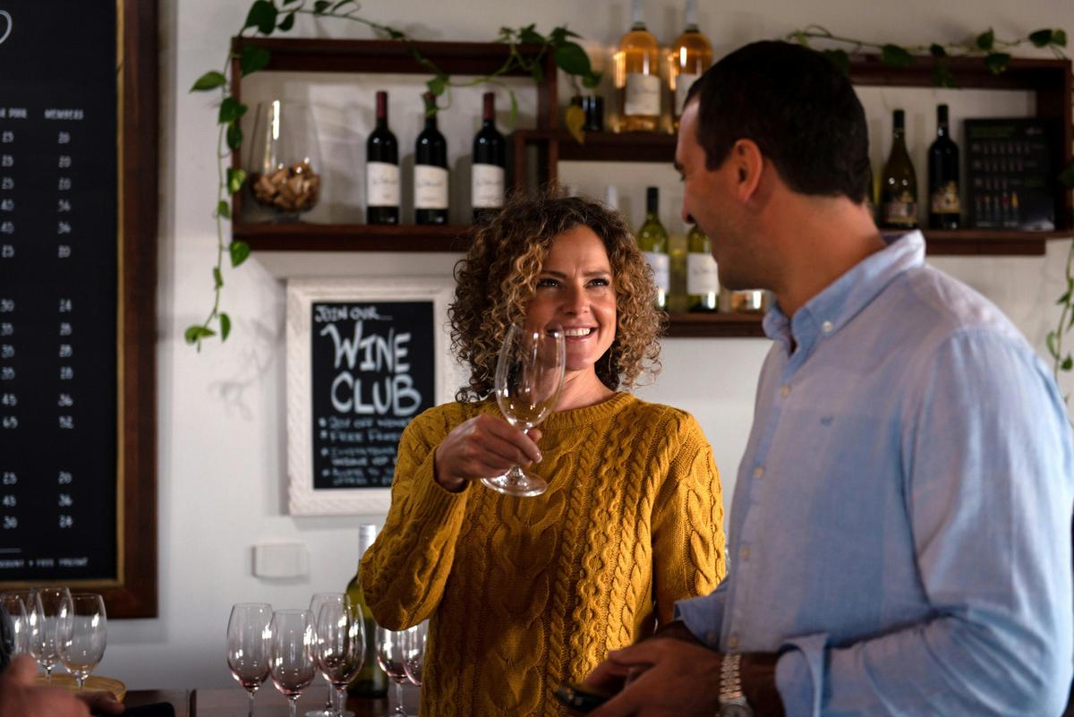 Secluded unique wine experience
