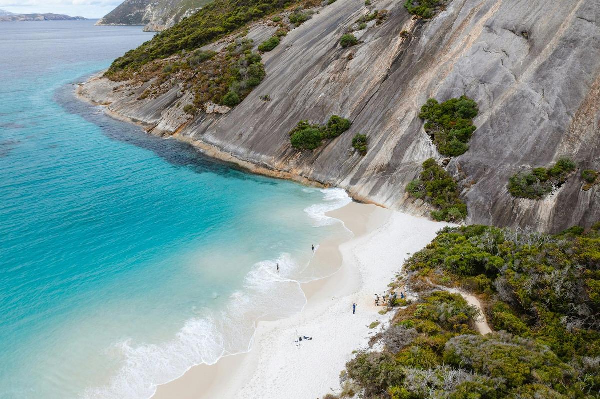 Misery Beach in Torndirrup National Park Albany Western Australia Busy Blue Bus Tours