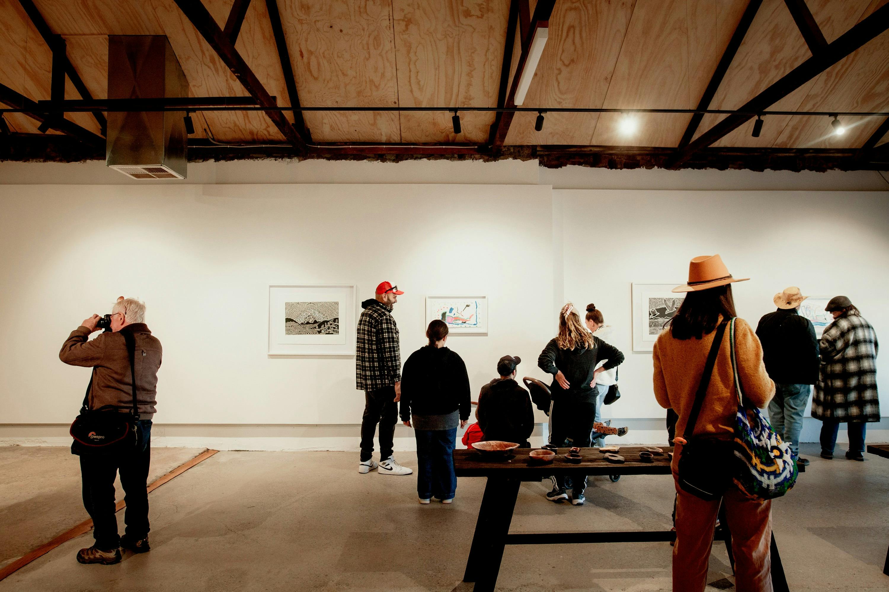 Marnpi Festival: Badger Bates, Baaka Bates & Anthony Hayward, opening event, 2 August 2025