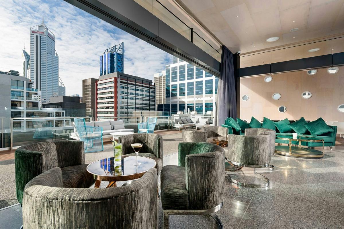 Aurora Rooftop Bar, Perth, Western Australia