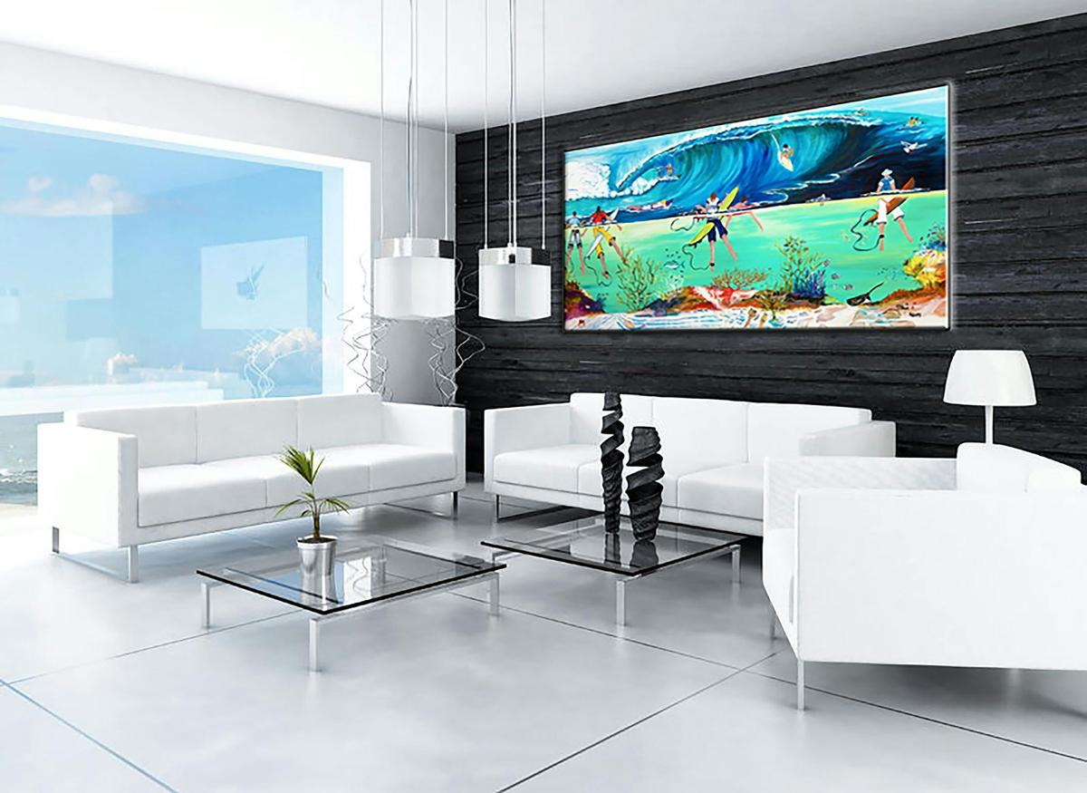 Tania Lowe painting of kelps