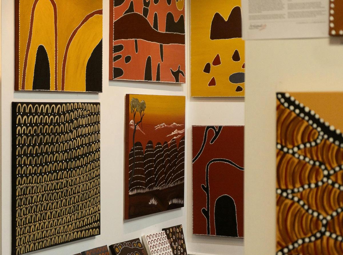 Artlandish Gallery - Ochre Art of the East Kimberley