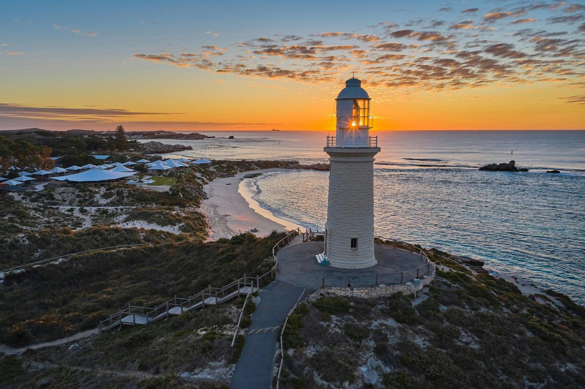 Bathurst Lighthouse, Rottnest Island, Western Australia