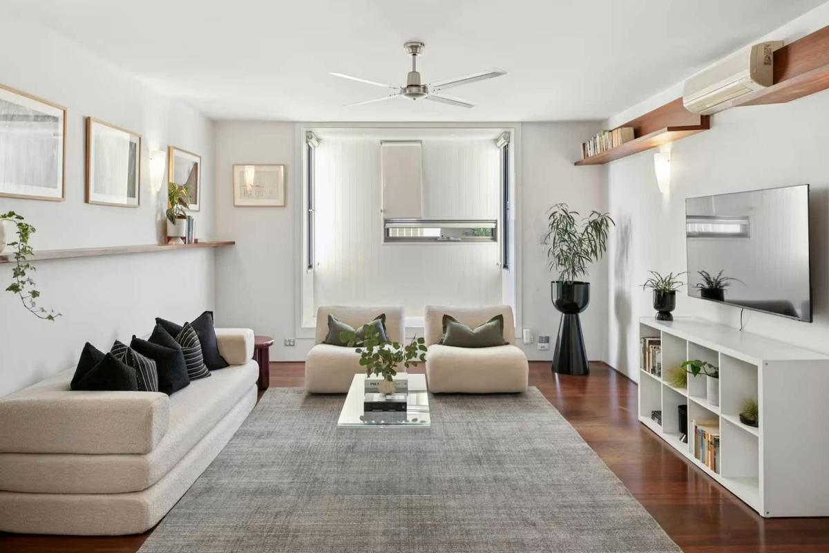 Second level living room