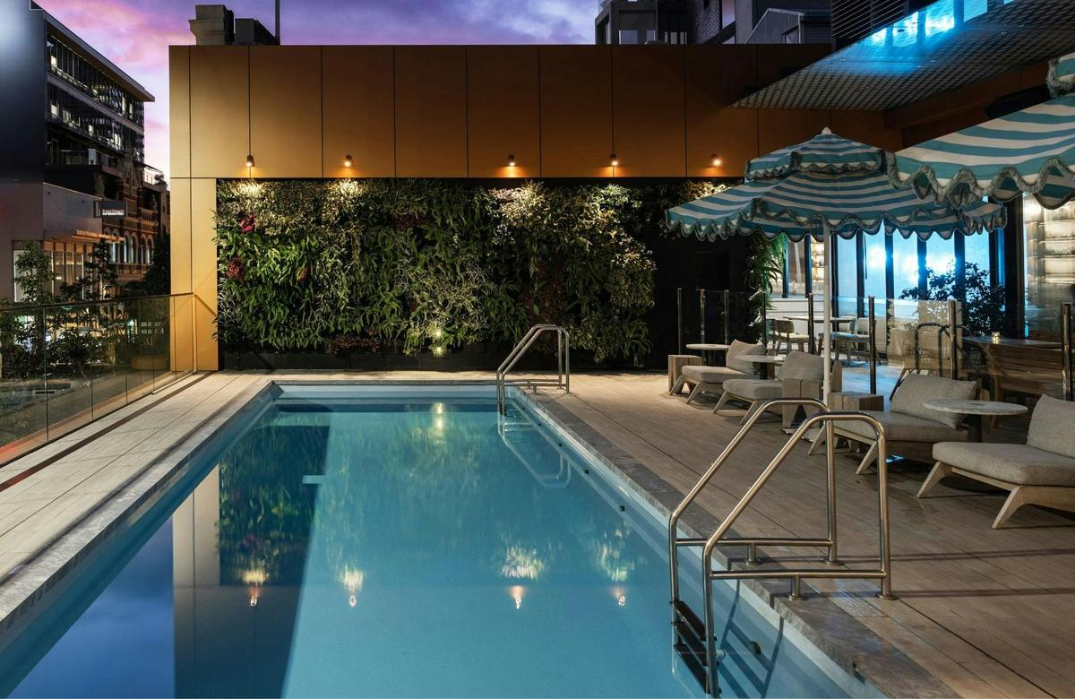 poolside