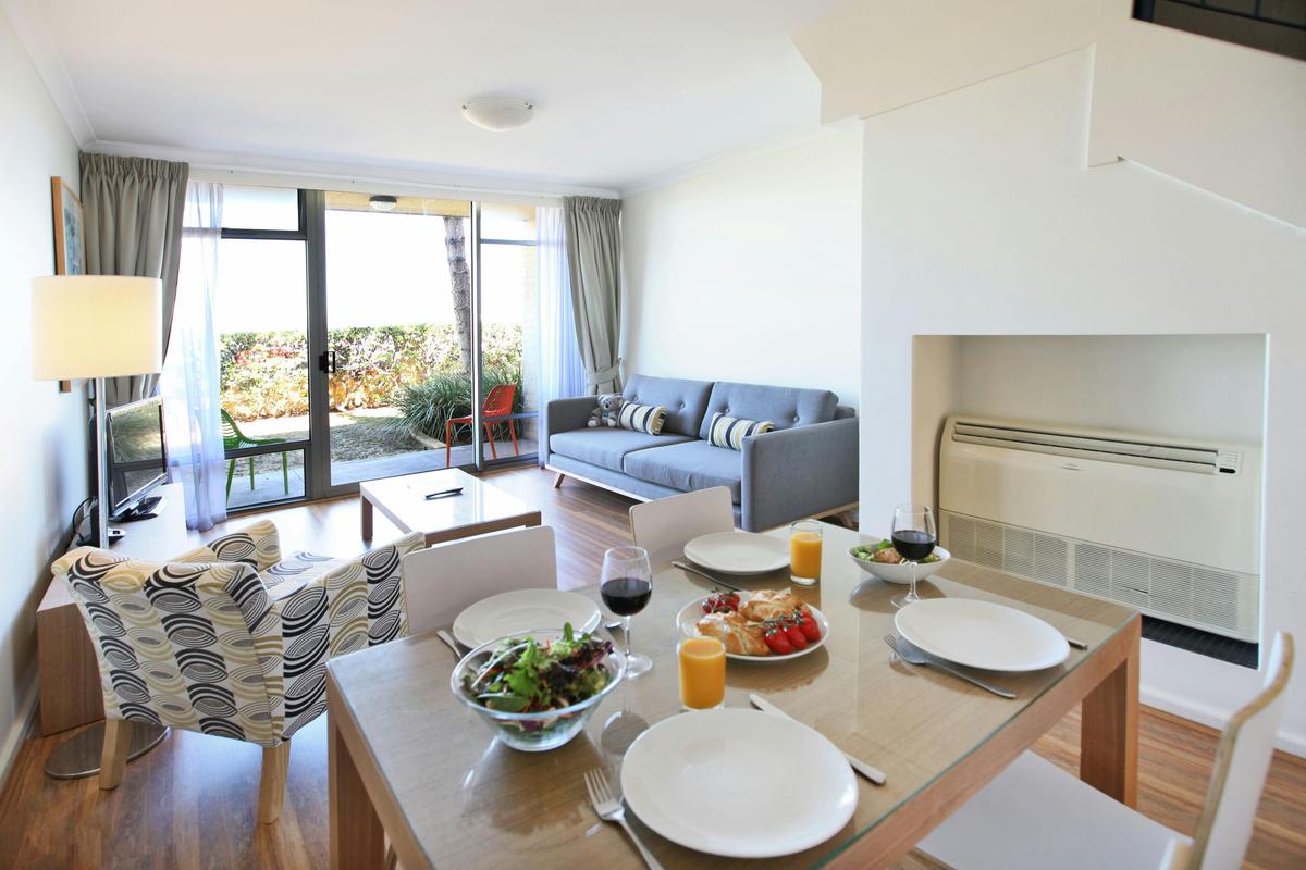 Harbour View Living and Dining Area