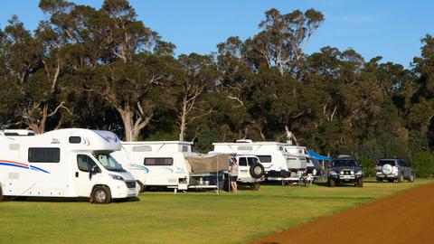 Big Rig Powered Camping Site