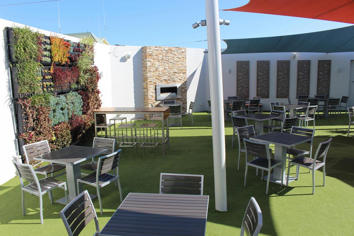 Bill's beer garden