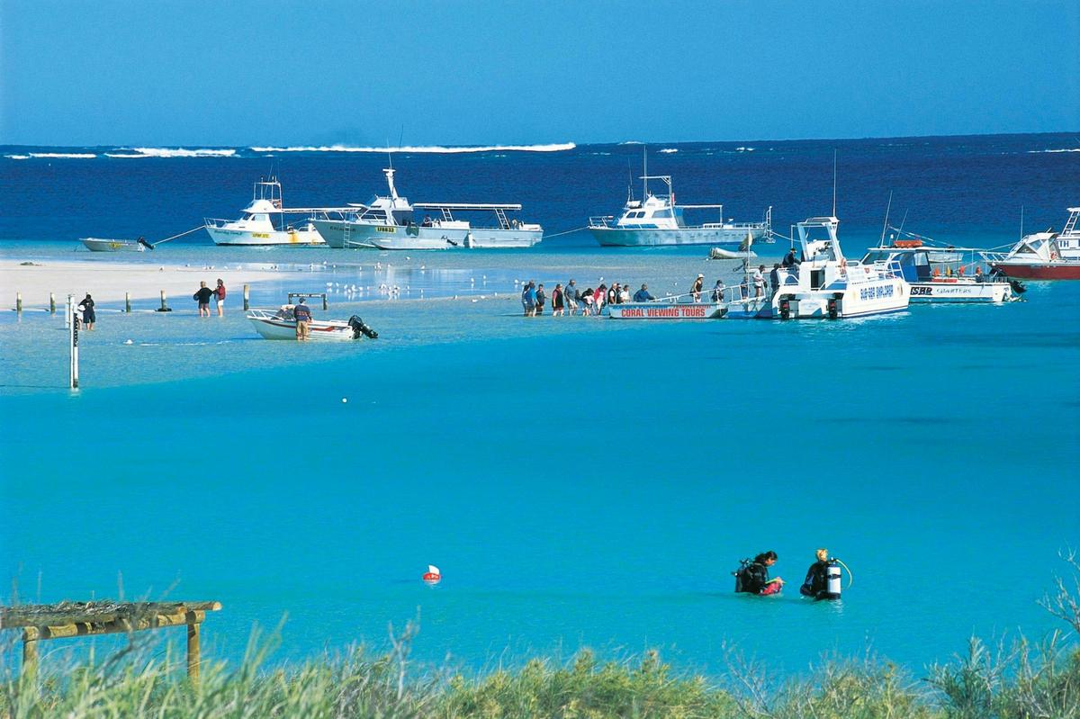 Coral Bay waterfront activities