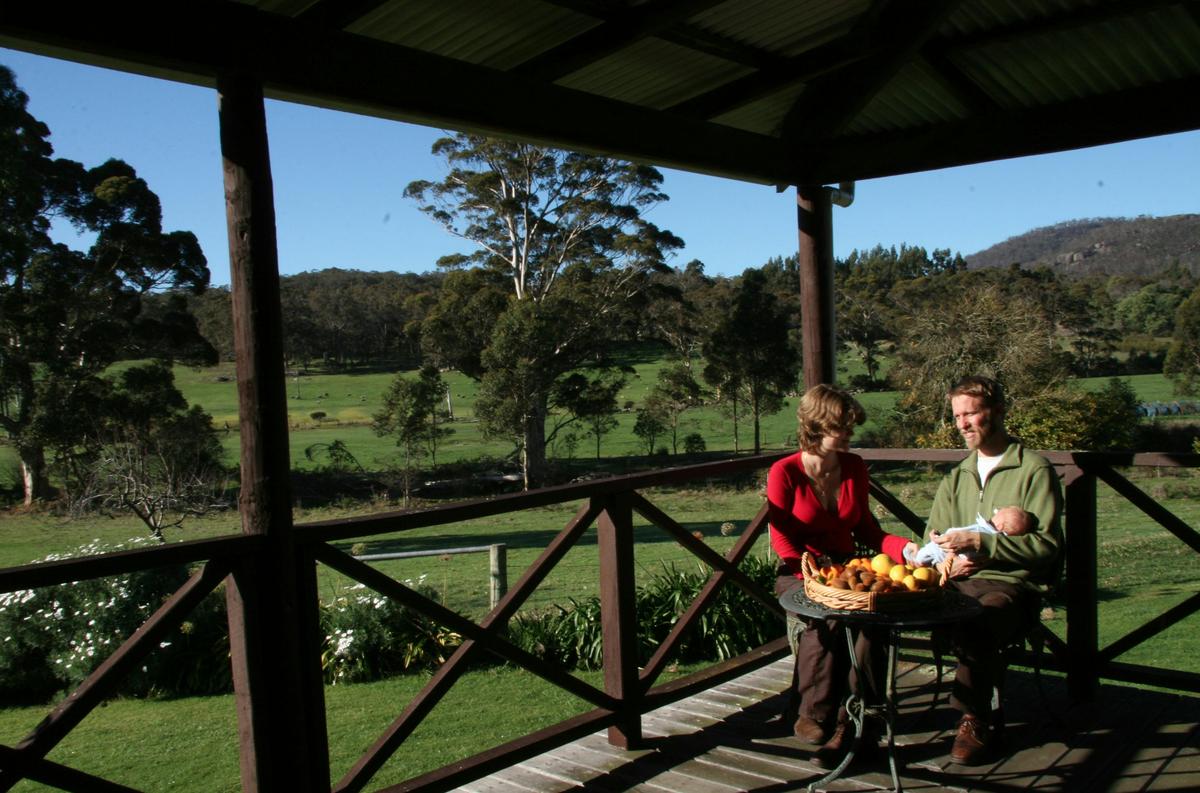 Verandah at Bolganup Homestead