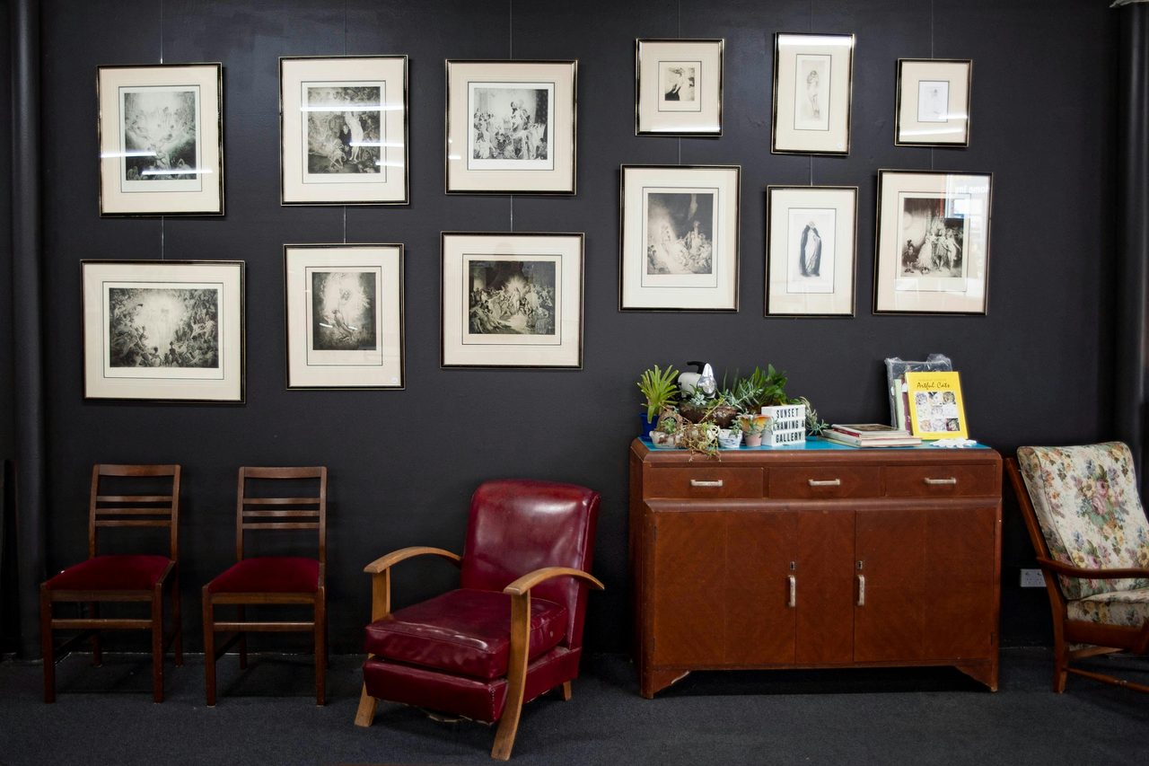 The Norman Lindsay Wall
