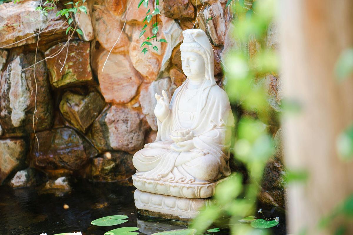 Buddha Sanctuary Sacred Pond