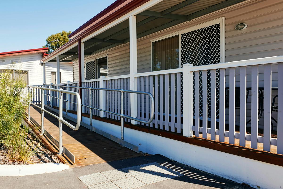 Specifically Designed for Disabled Use Deluxe Chalets