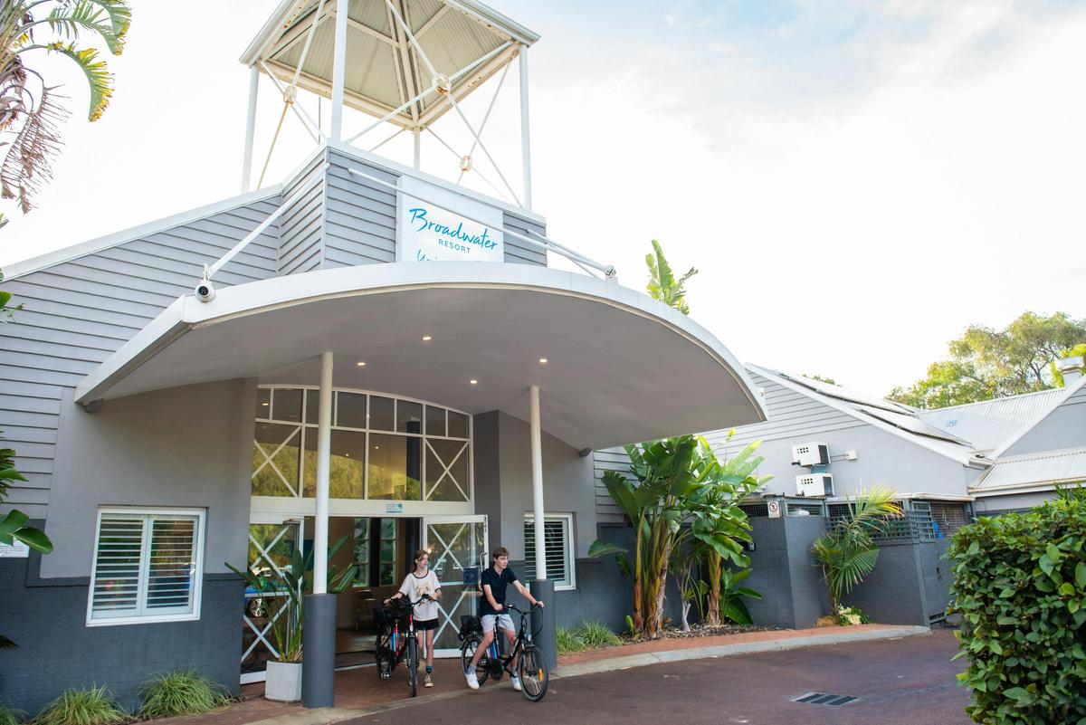Entrance To Reception