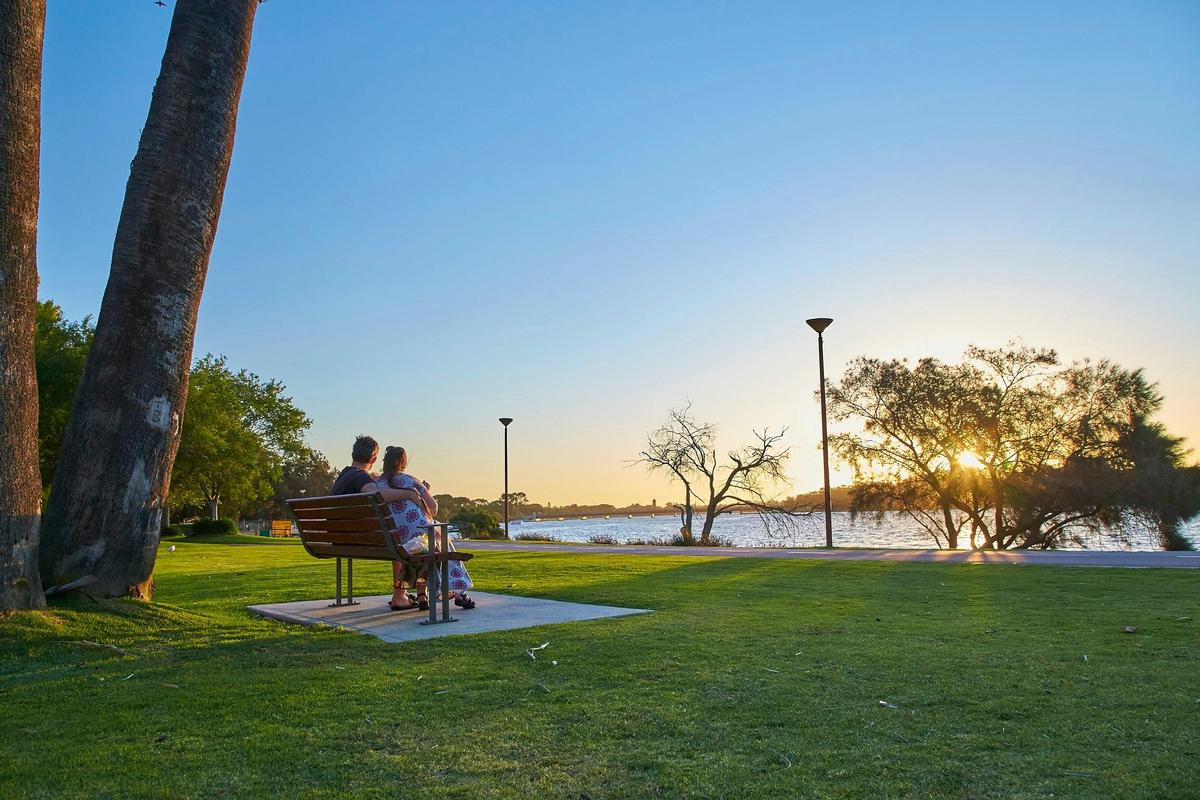 Spectacular views of the Swan River