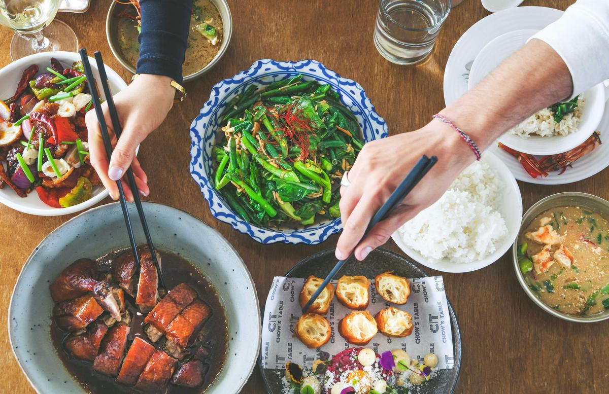 Dining at Chow's Table