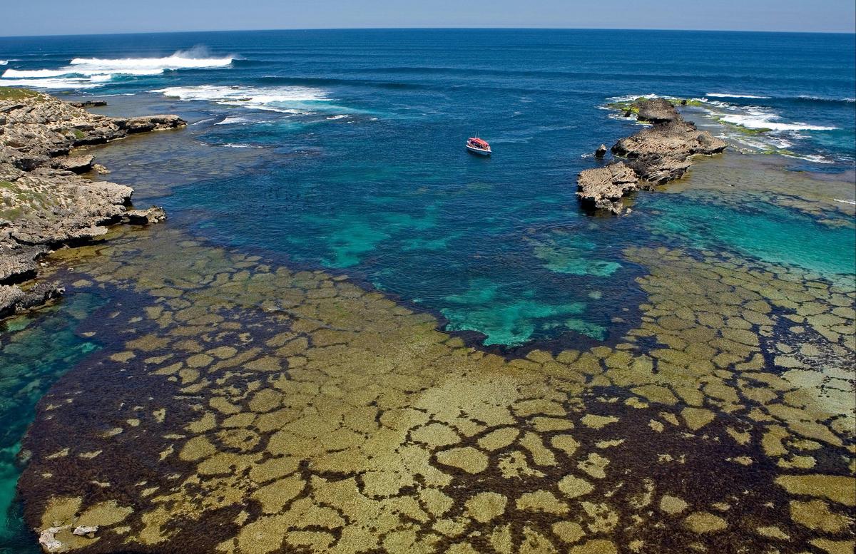 The view from the Cathedral Rocks platform
