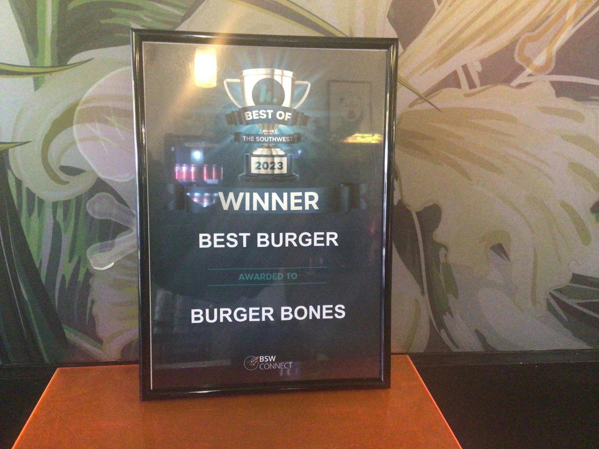 Best burger award