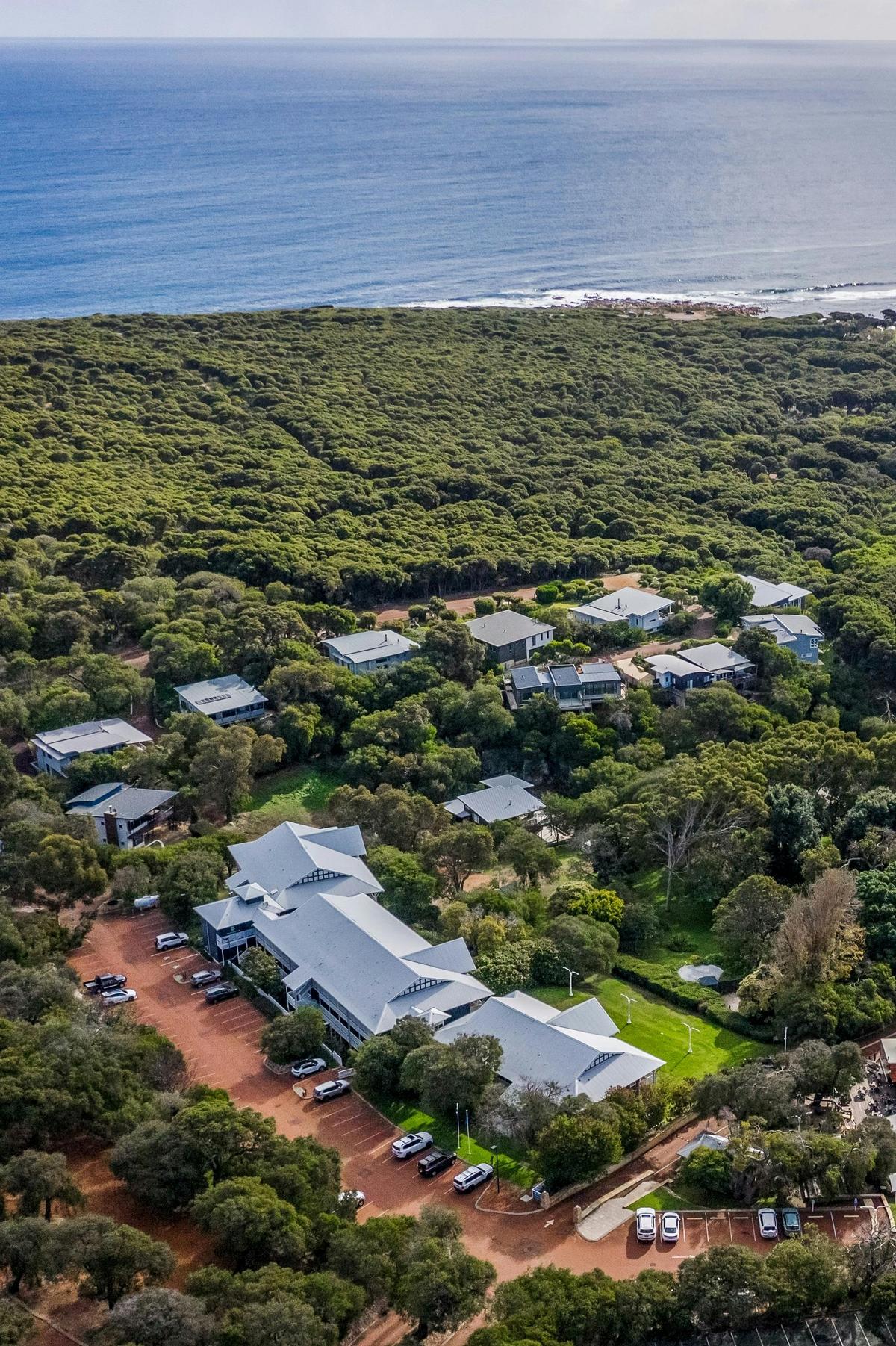Aerial View of Apartments Location